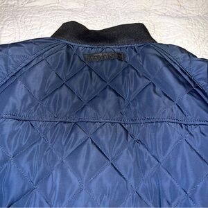 Calvin Klein Bomber Jacket Navy Blue Puffer Jacket Men’s M Not size tag see pic